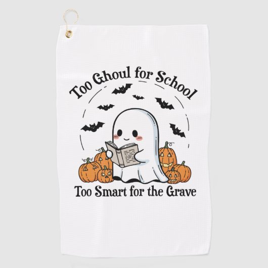 Trick or Treat Halloween Golfhanddoek (Voorkant)