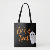 Trick or treat Halloween Goodie Bag Tote Bag (Voorkant)