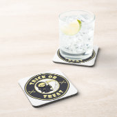 Trick or treat Halloween grim reaper karakter Bier Onderzetter (Rechterzijde)