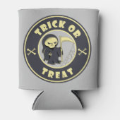 Trick or treat Halloween grim reaper karakter Blikjeskoeler (Voorkant)
