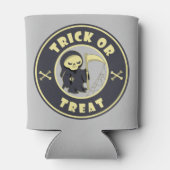 Trick or treat Halloween grim reaper karakter Blikjeskoeler (Achterkant)