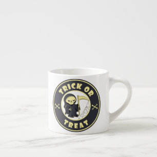 Trick or treat Halloween grim reaper karakter Espresso Kop