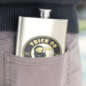 Trick or treat Halloween grim reaper karakter Flacon (Voorbeeld)