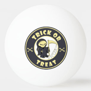 Trick or treat Halloween grim reaper karakter Pingpongbal
