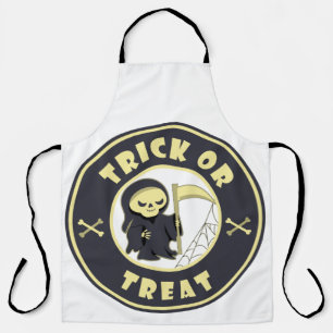 Trick or treat Halloween grim reaper karakter Schort
