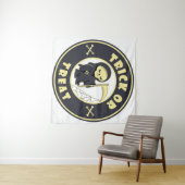 Trick or treat Halloween grim reaper karakter Wandkleed (In Situ (horizontaal))