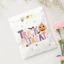 Trick or treat Halloween gunst Bag Treats Bag