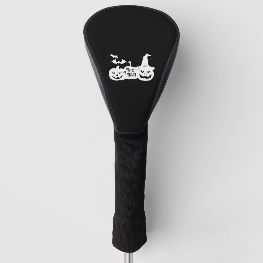 Trick or Treat - Halloween - Halloween treat bag Golfheadcover (Voorkant)