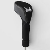 Trick or Treat - Halloween - Halloween treat bag Golfheadcover (Schuin)