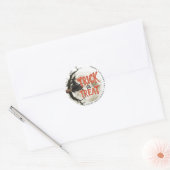 Trick or treat Halloween  heks Sticker (Envelop)