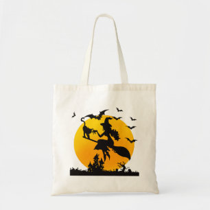 Trick or treat Halloween heks Tote Bag
