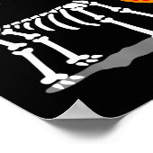 Trick Or Treat Halloween Hond Poster (Hoek)
