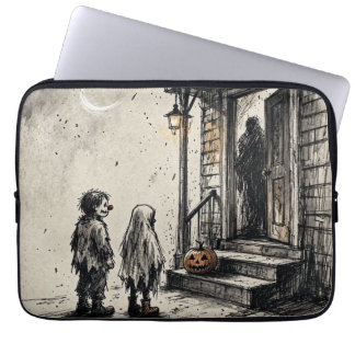 Trick or treat Halloween Horror Laptop Sleeve