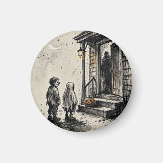 Trick or treat Halloween Horror Magneet