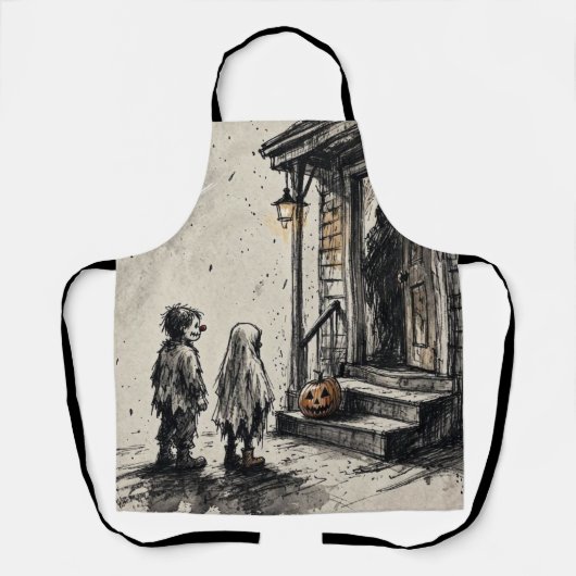Trick or treat Halloween Horror Schort (Voorkant)