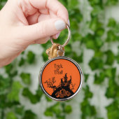 Trick or treat Halloween House Sleutelhanger (Hand)