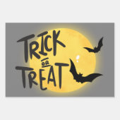 Trick or treat halloween inpakpapier vel (Voorkant 3)