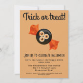 TRICK OR TREAT HALLOWEEN KAART (Voorkant)