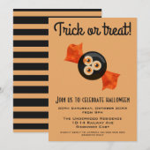 TRICK OR TREAT HALLOWEEN KAART (Voorkant / Achterkant)