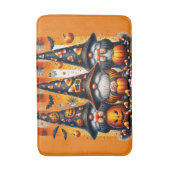 Trick-or-Treat Halloween Kabouters Badmat (Voorkant Verticaal)