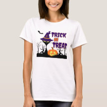 Trick or Treat - Halloween Kat - Dames T-Shirt