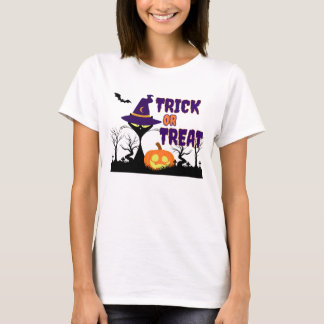 Trick or Treat - Halloween Kat - Dames T-Shirt