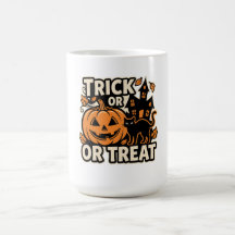 Trick or Treat Halloween Kat Patch