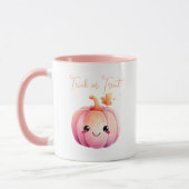 Trick or treat Halloween Kawaii Pumpkin Mok (Links)