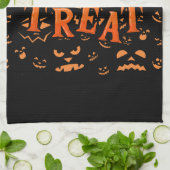 Trick or treat Halloween Keuken Handdoeken (Gevouwen)
