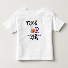 Trick or Treat Halloween Kinder Shirts