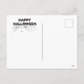 Trick or treat Halloween Kinderen Feestdagenkaart (Achterkant)