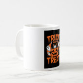 Trick or treat Halloween Koffiemok (Voorkant links)