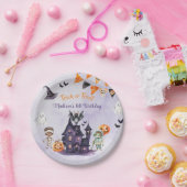 Trick or treat Halloween Kostuum Verjaardagsfeest Papieren Bordje (Feest)