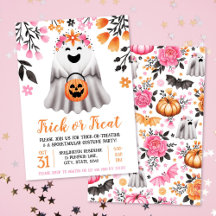 Trick or treat Halloween Kostuumfeest Schattigee G