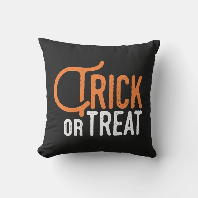 Trick or Treat | Halloween Kussen (Voorkant)