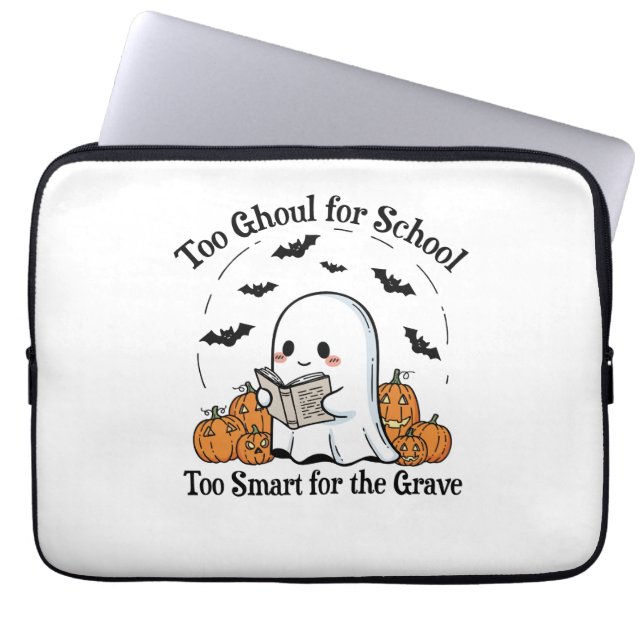 Trick or Treat Halloween Laptop Sleeve (Voorkant)