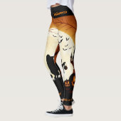 Trick or treat Halloween Leggings Pumpkin Pants (Links)