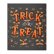 Trick or treat Halloween Metal Wall Art