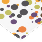 Trick or treat Halloween Modern Polka Dots Tafelkleed (Gekanteld)