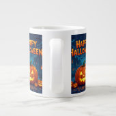 Trick or Treat Halloween Mug Grote Koffiekop (Achterkant)