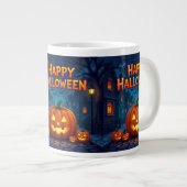 Trick or Treat Halloween Mug Grote Koffiekop (Voorkant rechts)