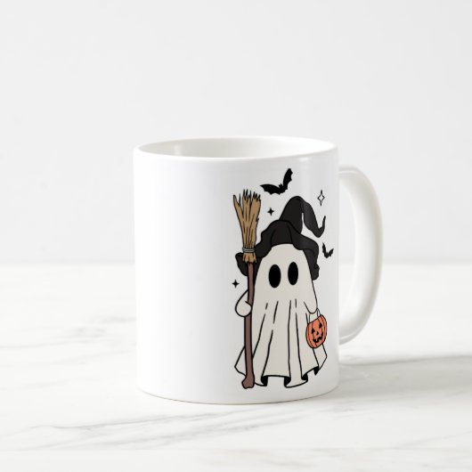 Trick or Treat Halloween Mug Koffiemok (Voorkant rechts)