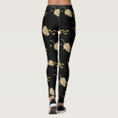 Trick or treat Halloween-muis met snoepkernen Leggings (Achterkant)