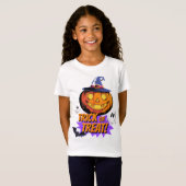 Trick or treat! Halloween nacht T-shirt (Voorkant volledig)