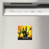 Trick or treat, Halloween Night...Spooky Magneet (Insitu (Vaatwasser))