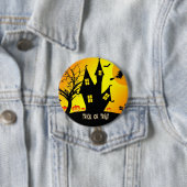 Trick or treat, Halloween Night...Spooky! Ronde Button 7,6 Cm (In situ)