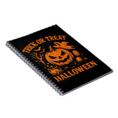 Trick or treat Halloween Notitieboek (Rechterzijde)
