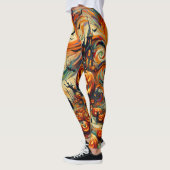 Trick or treat Halloween One of A Kind Leggings (Links)