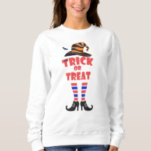 Trick or treat Halloween, Oranje tekst heksenbrief