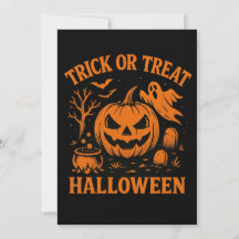 Trick or treat Halloween Paper Onderzetter